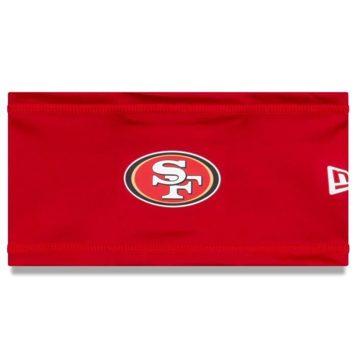 샌프란시스코 49ers 어센틱 NFL 트레이닝 캠프 오피셜 헤드밴드 by 뉴에라