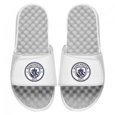 맨체스터 시티 FC 맨시티 EPL 프라이머리 로고 슬라이드 샌들 by 아이슬라이드