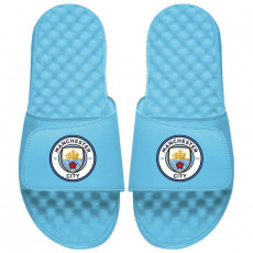 맨체스터 시티 FC 맨시티 EPL 프라이머리 로고 슬라이드 샌들 by 아이슬라이드