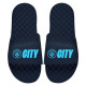 맨체스터 시티 FC 맨시티 EPL 시티 로고 슬라이드 샌들 by 아이슬라이드